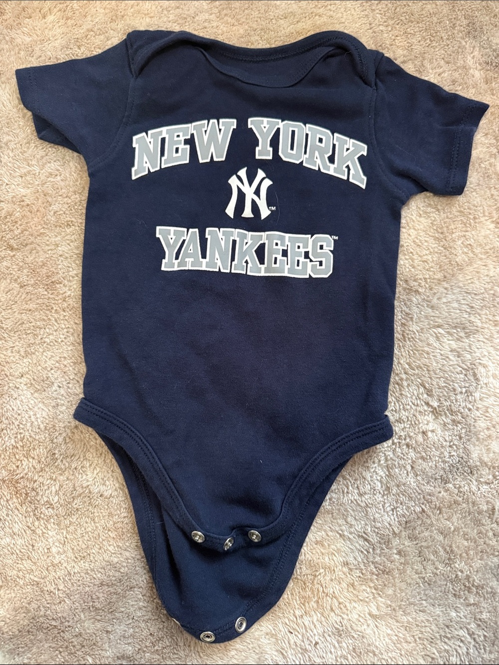 New York Yankees Baby Onesie